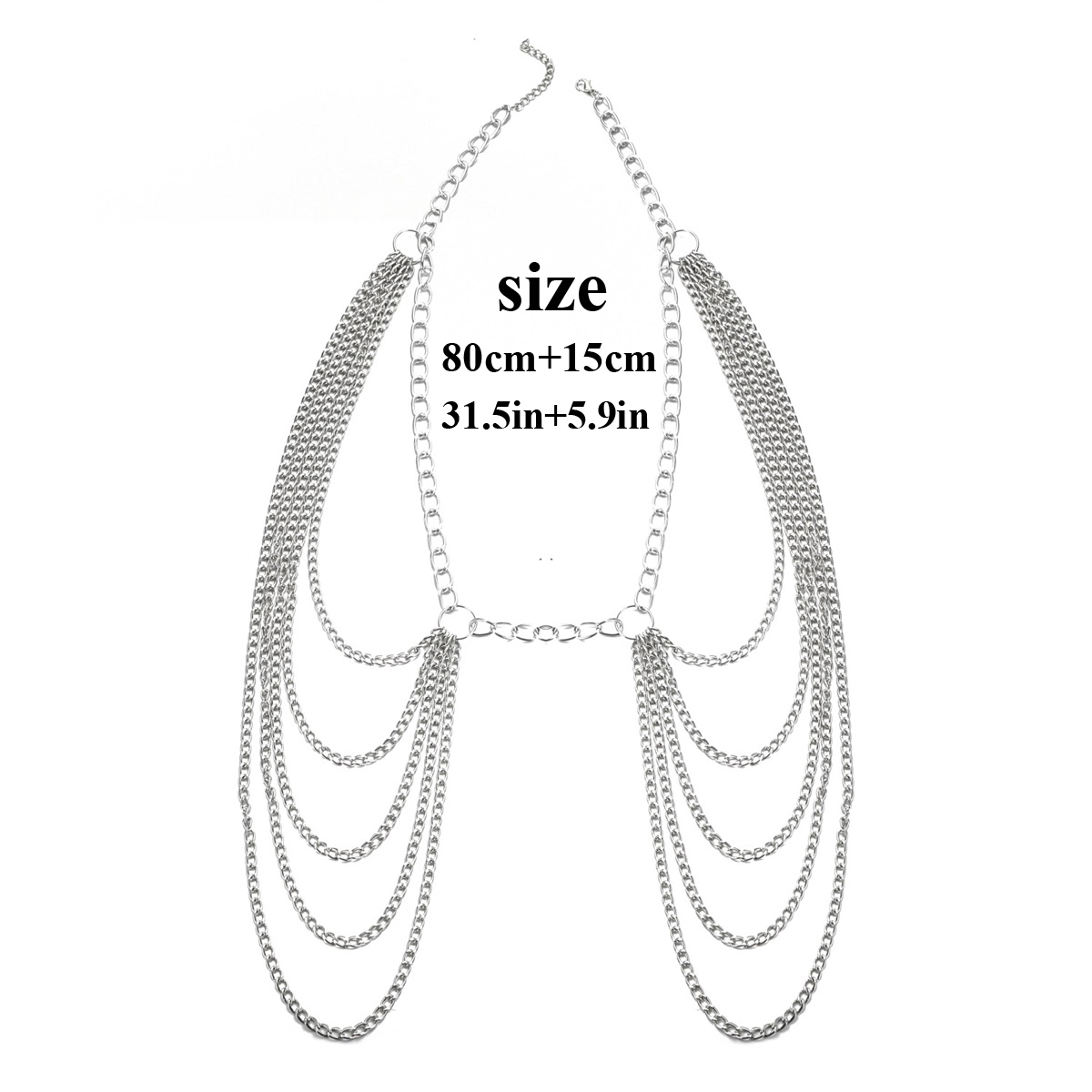 Metal Waist Chain Belt Multila - Body Jewelry For You ulasan dan harga