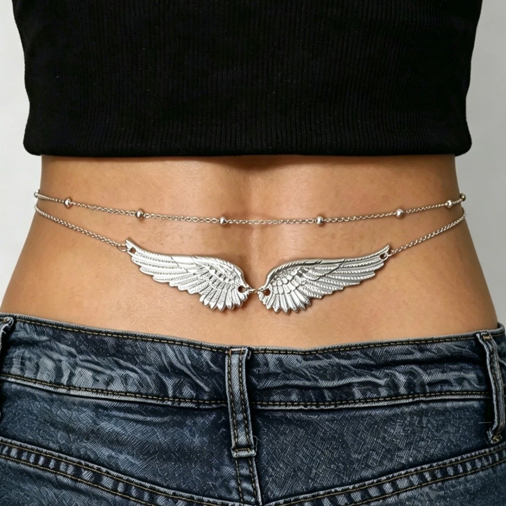 New Double Layer Angel Wings W - Body Jewelry For You ulasan dan harga